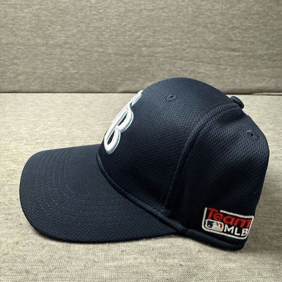 Tamp Bay Baseball Hat Cap Adjustable Blue Logo Team MLB Outdoor OC Sports - Picture 3 of 9